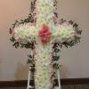 Large cross 36 inches by 22 inches with roses priced at $350
Smaller version available at $250